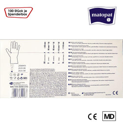 Ambulex Vinylhandschuhe von Matopat – ungepudert (M)