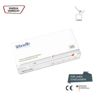 Wondfo® COVID-19 Antigen Saliva/Sputum-Test / Speicheltest, einzeln verpackt (Laientest)