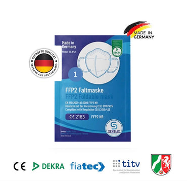 Premium FFP2 Atemschutzmasken / Einzeln Verpackt
