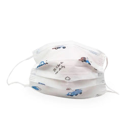 100 x Kindermaske Mundschutz Nasenschutz I 3 Lagig “für Kinder” Weiss mit Motiv CE