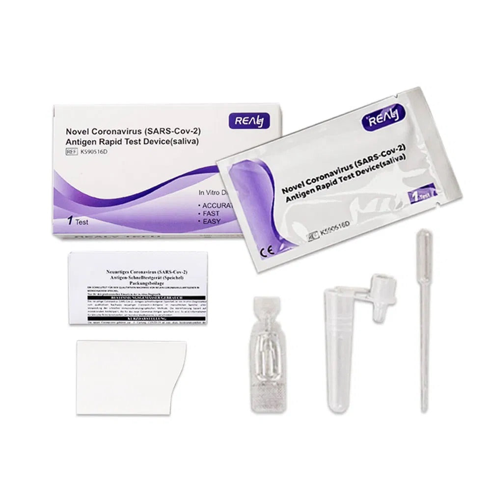 REALY TECH – SARS-Cov-2 Antigen Rapid Test Device Saliva